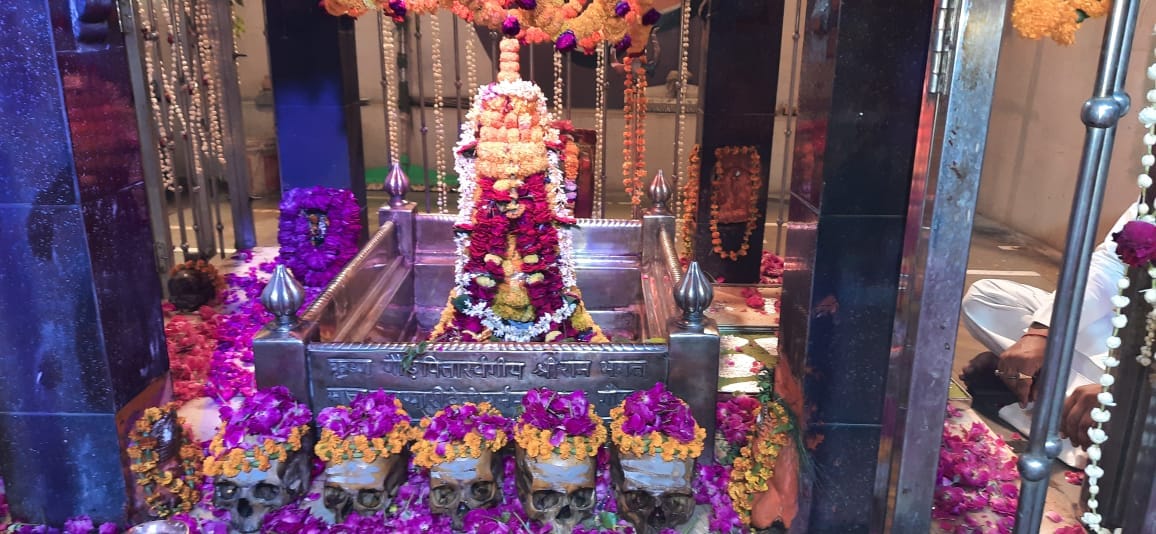 Rudrabhishek of Mahashamshan Nath performed and Baba Narmund Khappar filled with Karaj