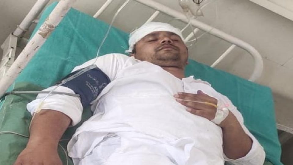 Assault with a man going to offer Namaz in rudrapur