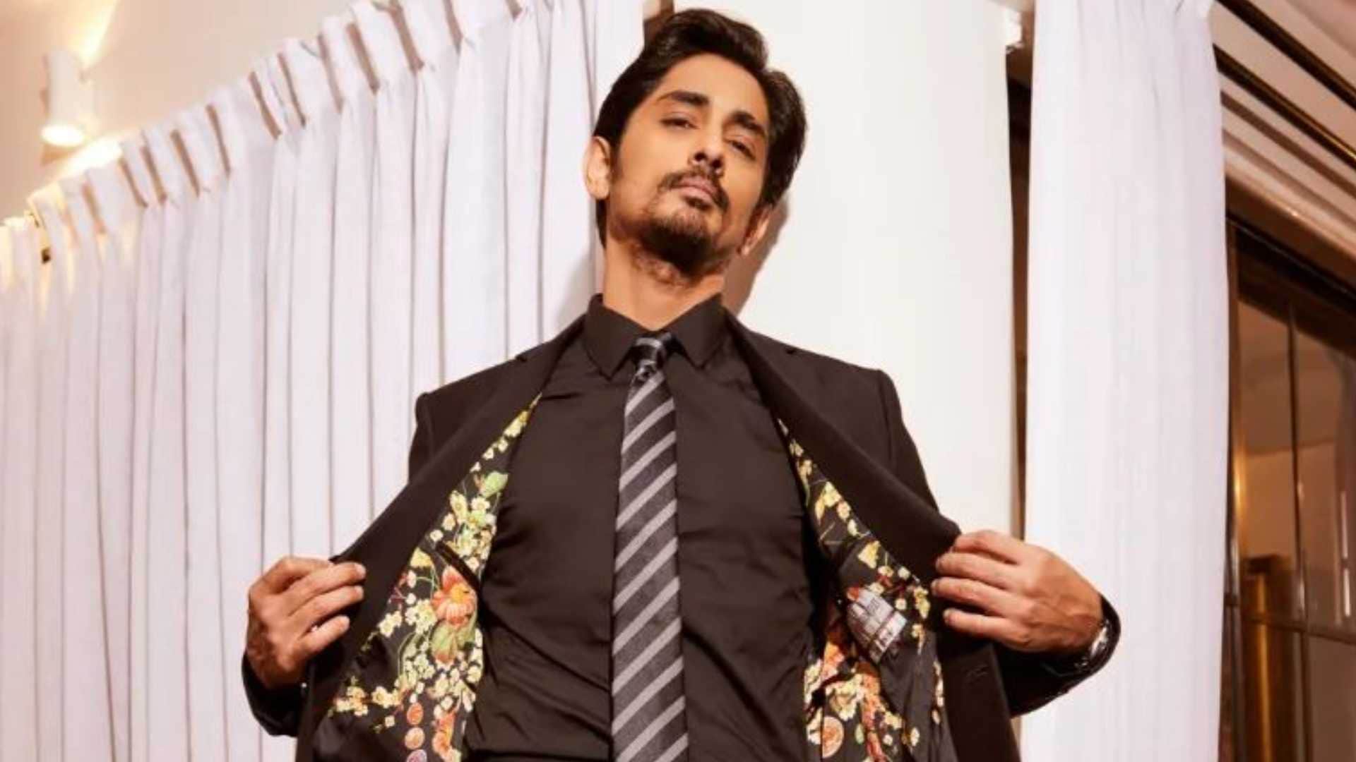 Siddharth takes a dig at critics who call Chithha disturbing slams ranbir kapoor sandeep reddy vanga animal
