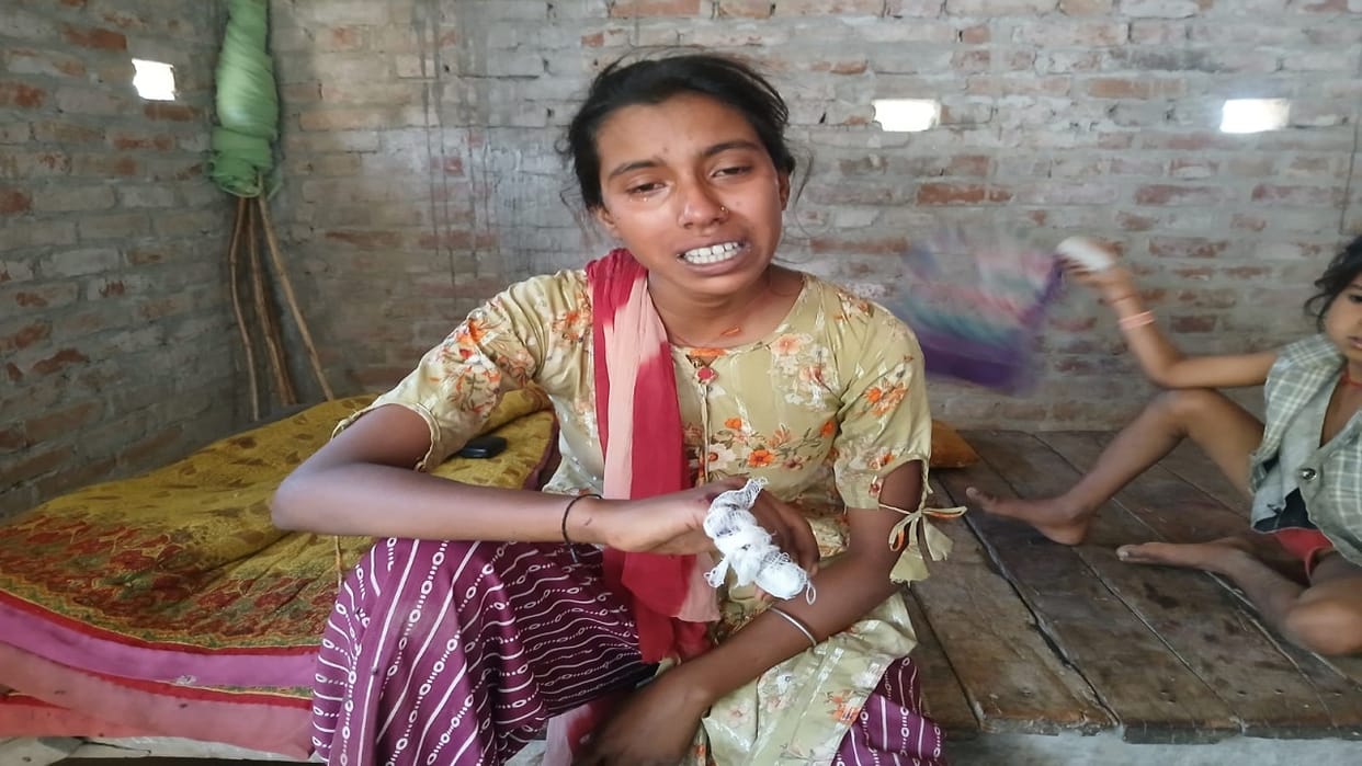 Husband killed wife by hitting her with a shovel in Lakhimpur kheri