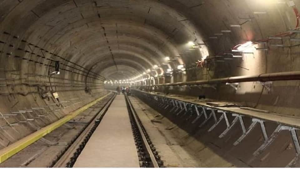 First breakthrough found at RBS Metro station know to what extent tunnel excavation has been completed