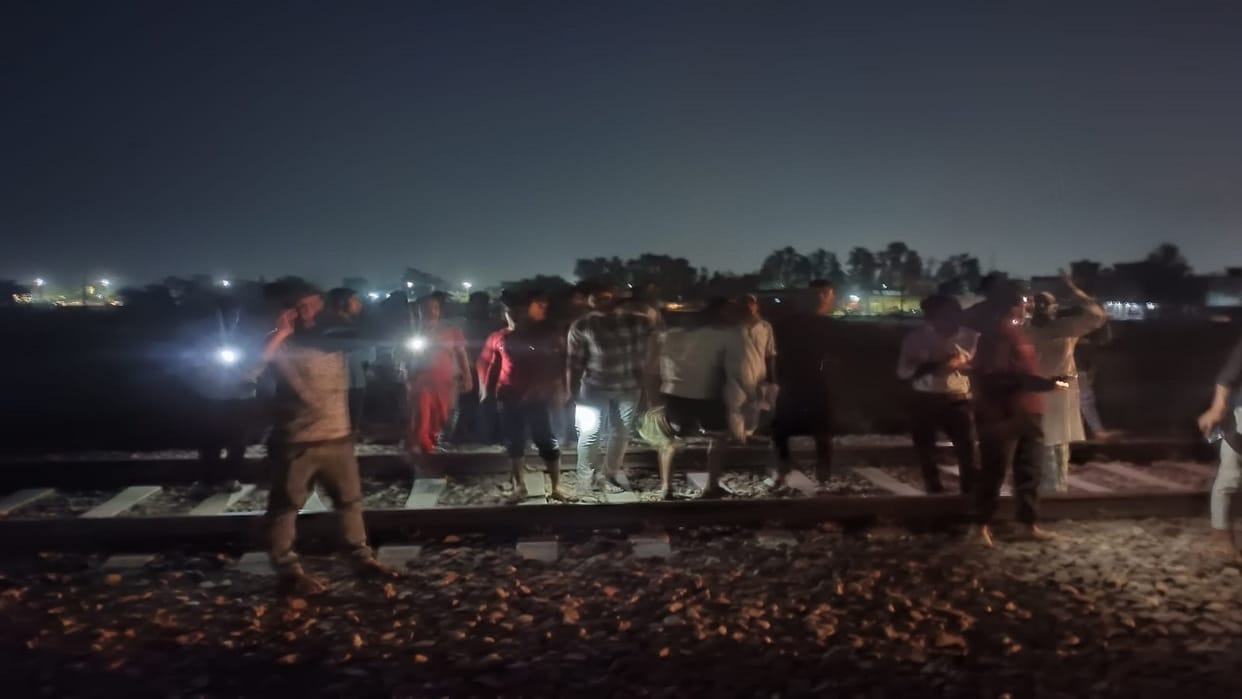Two children who reached the railway track while snatching kites crushed to death by train in Bareilly
