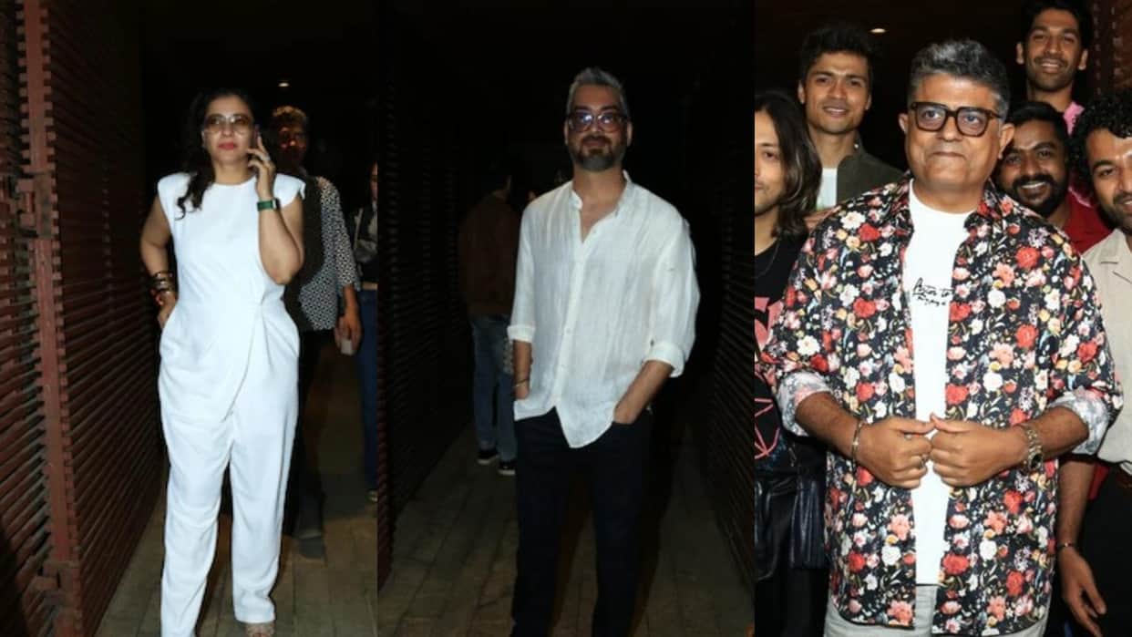 Maidaan Director Amit Sharma Birthday Bash Kajol Boney Kapoor Gajraj Rao Attended the party