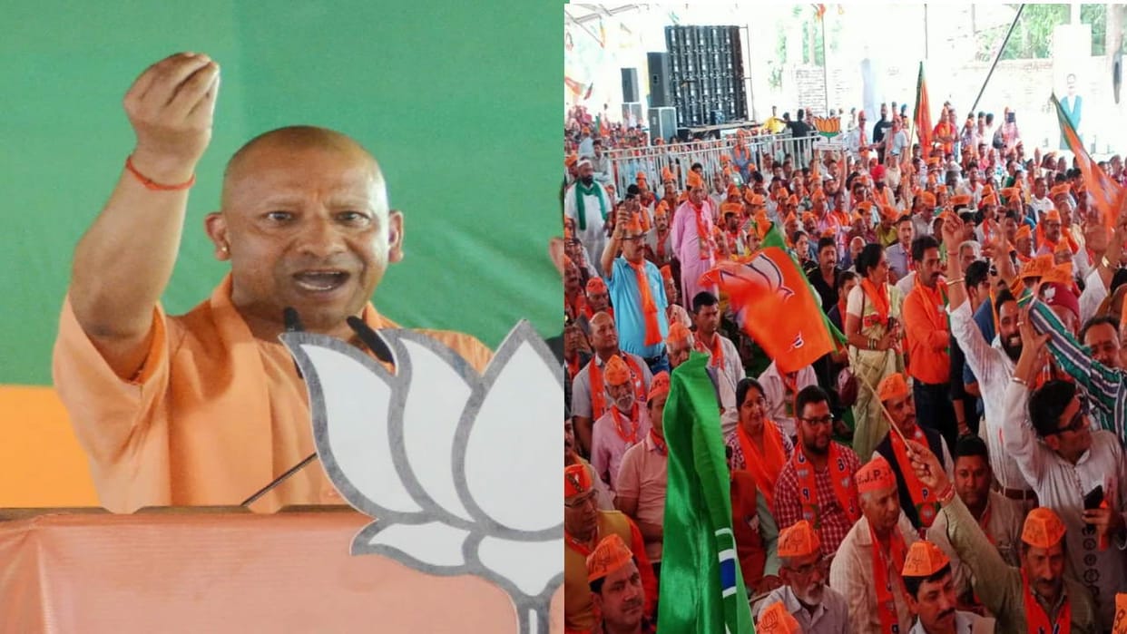 Yogi Adityanath Jansabha In uttarakhand today Election Campaign Dehradun Srinagar Garhwal Lok Sabha Election