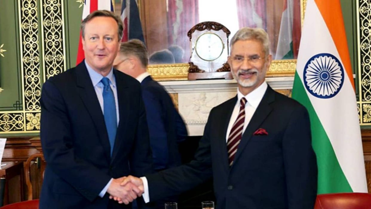 Jaishankar speaks to UK Foreign Secretary Cameron, discusses West Asia situation