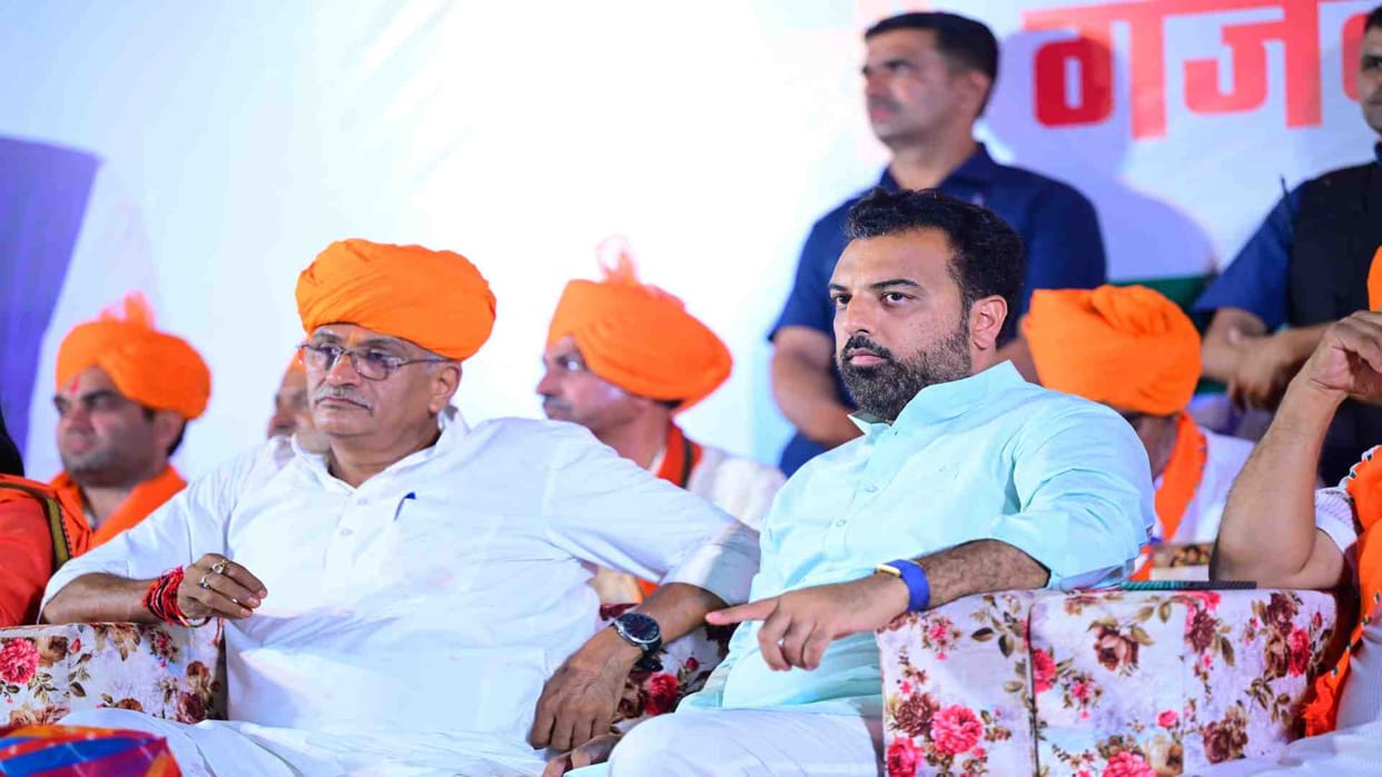 Jodhpur News: Lakshyaraj Singh called Gajendra Singh Shekhawat elder brother