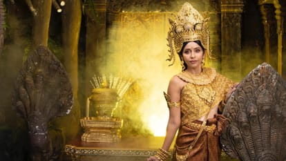 Diplomat Devyani Khobragade Dresses Up As Apsara On Cambodia's New Year