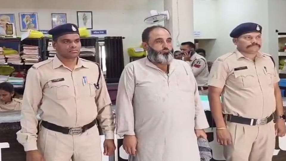 Congress leader and land mafia Akbar Khan arrested case registered for land grabbing and abetment to suicide i
