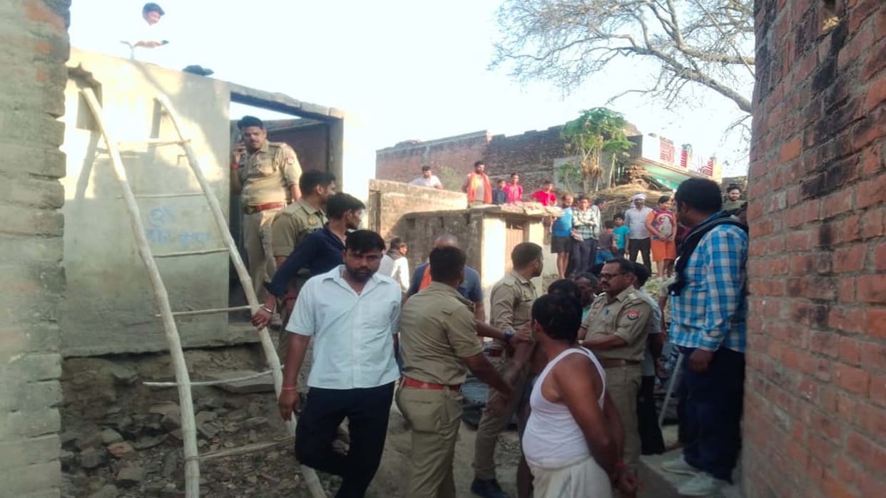 Younger brother killed middle brother with sharp weapon