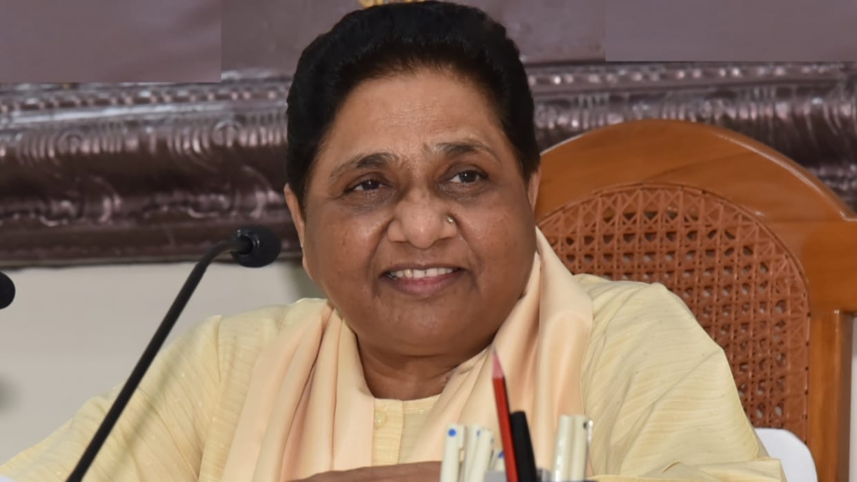 Mayawati says Samajwadi Party should talk about weaker sections of the society.