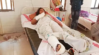 Muzaffarpur: In-laws beat up married woman badly for not giving dowry after love marriage, condition critical