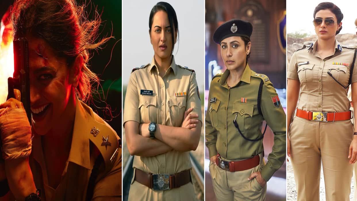 Bollywood Actress Played the Role of Police in Movies Deepika Padukone Tabu Rani Mukherjee Priyanka Chopra