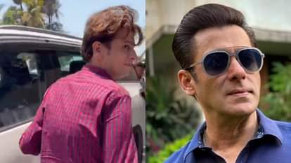 Salman Khan House outside Firing Rahul Kanal Baba Siddique visit superstar residence deets inside