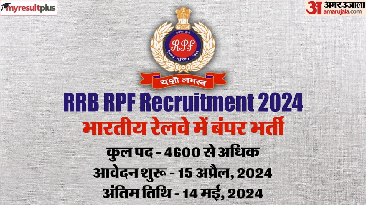RRB RPF Recruitment 2024: Application window for recruitment to 4600+ posts will close tomorrow, apply here
