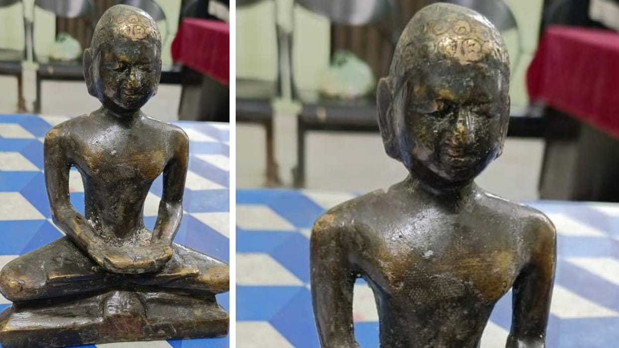 Sagar News: Fraud by pretending to be a miraculous idol of Jain God, two accused arrested