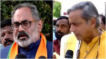 SHASHI Throor Rajeev Chandrasekhar Thiruvananthapuram Lok Sabha seat politics news
