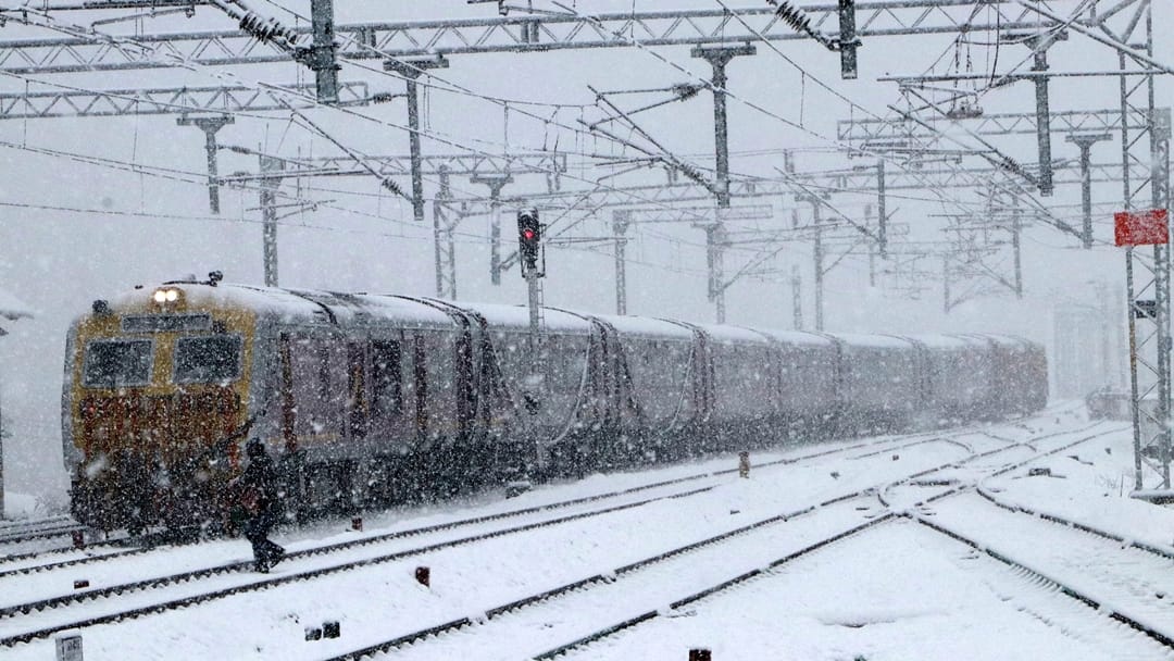 way for train to Kashmir is clear trial run from Katra to Budgam is successful