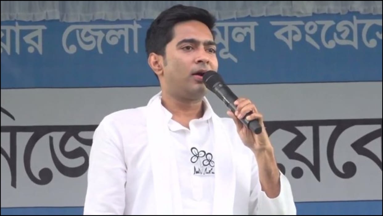WB: In TMC rally, Abhishek Banerjee raised demand for arrest of Union Minister Pradhan