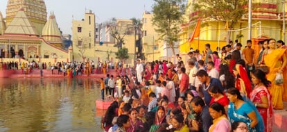 Chhath Puja: Devotees offered prayers to the rising sun; Bihar News Updates, Chaitra Chhath, Patna, Ganga Ghat