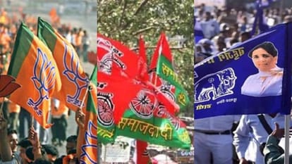 बीजेपी, सपा, बसपा
