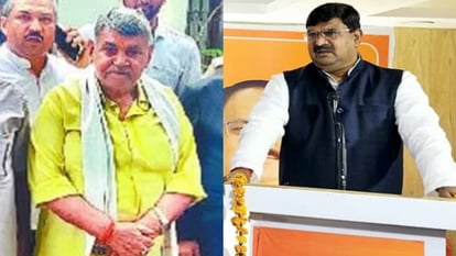 conversation between MLA Babulal and sangathan mantri who was opposing BJP candidate from Fatehpur Sikri