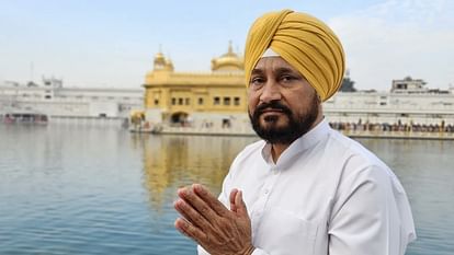 Former Cm Charanjit Singh Channi arrived at Golden Temple in Amritsar