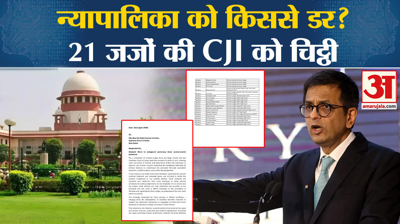 Letter To CJI: Supreme Court-Highcourt के पूर्व जजों ने मुख्यन्याधीश चंद्रचूड़ को एक चिट्ठी लिखी।