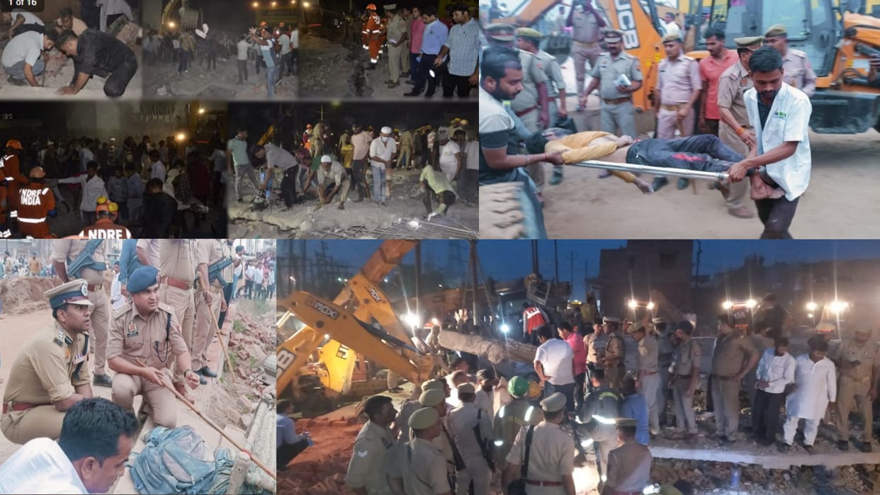 Muzaffarnagar : Officers were horrified to see incident and saved life of many people