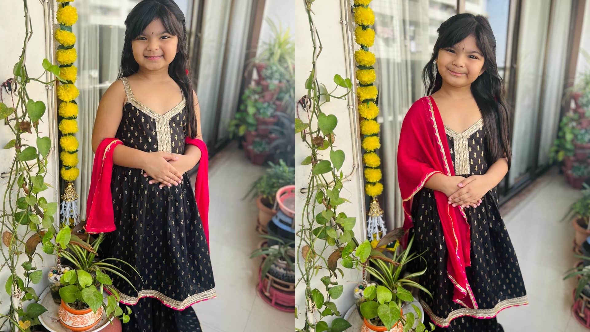 Navami Puja 2024 how to get ready your girl child for Navratri kanya pujan