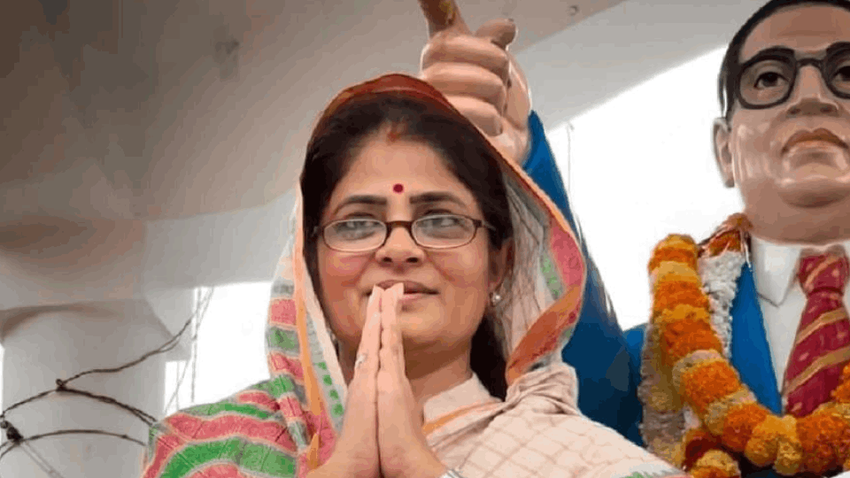 jaunpur lok sabha seat bsp mayawati changed candidate dhananjay singh wife srikala Ticket shyam singh yadav
