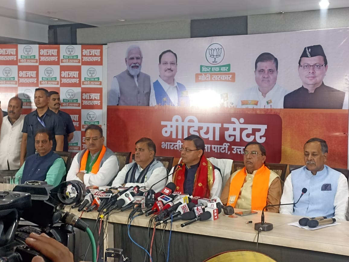 Lok sabha Election 2024 Uttarakhand CM Dhami Told About Bjp resolution paper