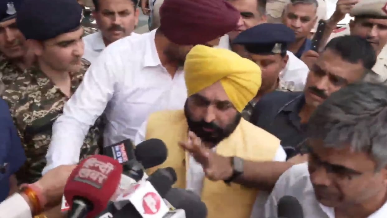 Punjab CM Bhagwant mann to meet arvind kejriwal in Tihar Jail today all update