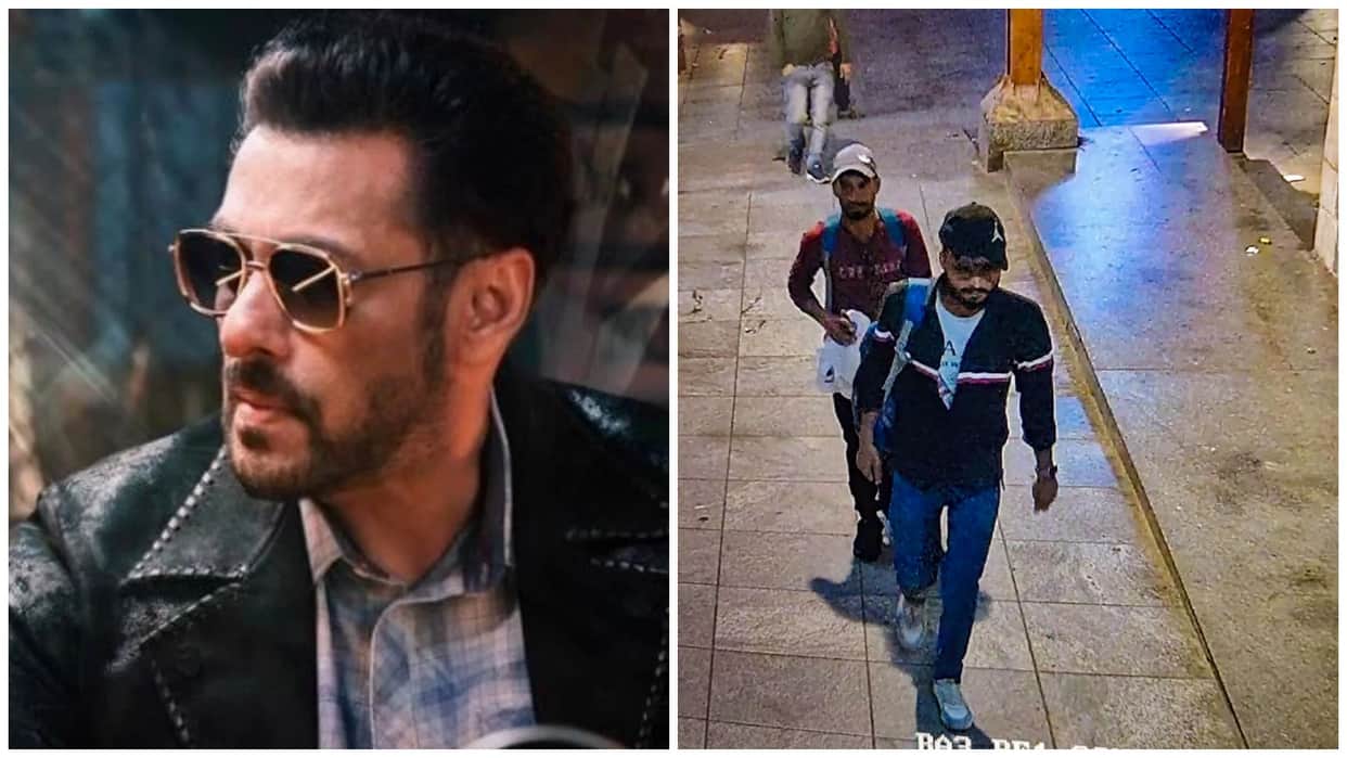 Salman Khan House Firing: Lawrence Bishnoi Gang fire bullets at Superstar Residence CCTV footage Viral