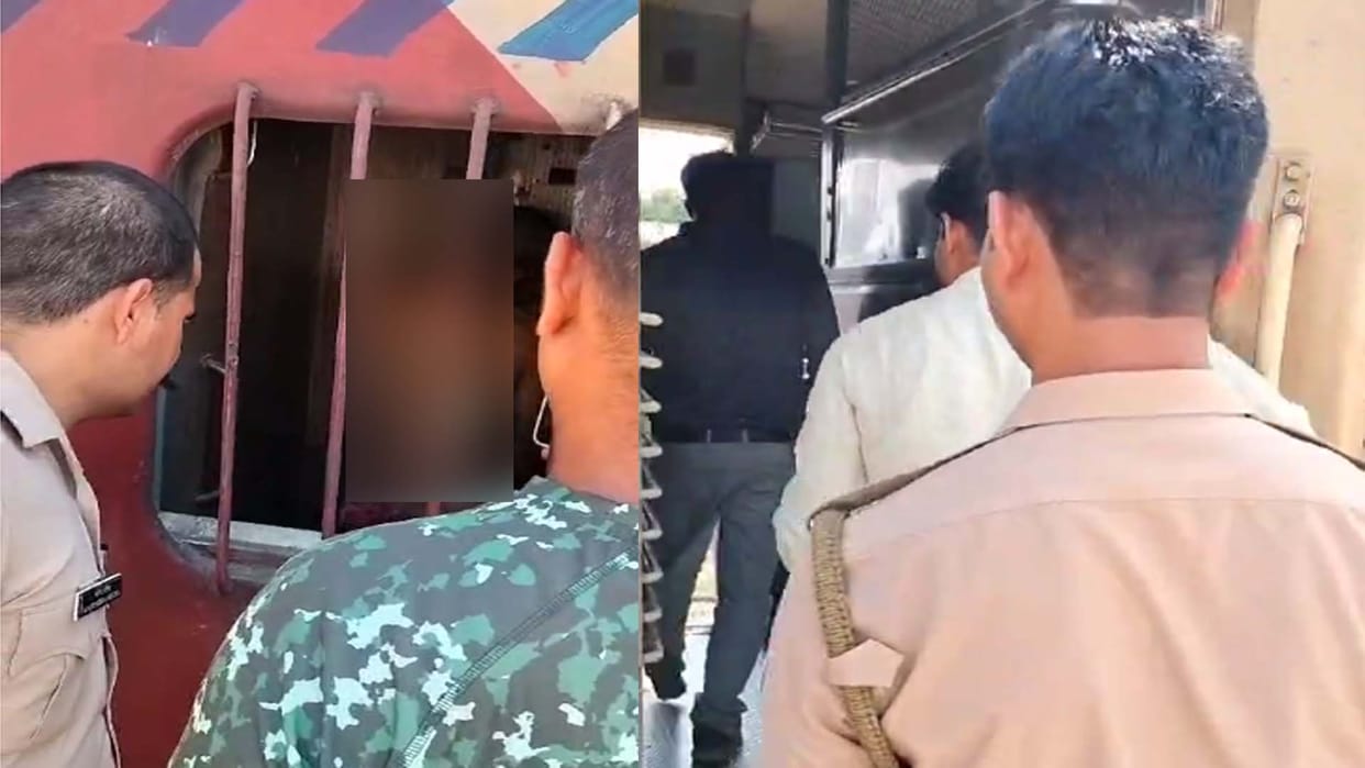 Farrukhabad: Dead body of a passenger found hanging in the train toilet