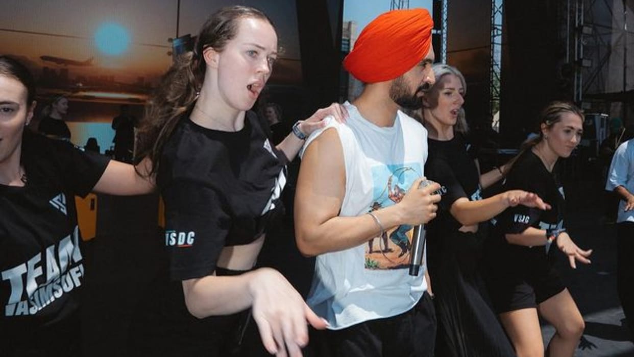 Diljit Dosanjh shared a video on instagram of his recent concert in mumbai talks about Punjabi stereotype