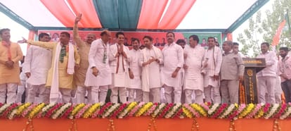 Election campaign: NDA's massive rallies in West UP, Haryana CM in Saharanpur, Jayant in Deoband