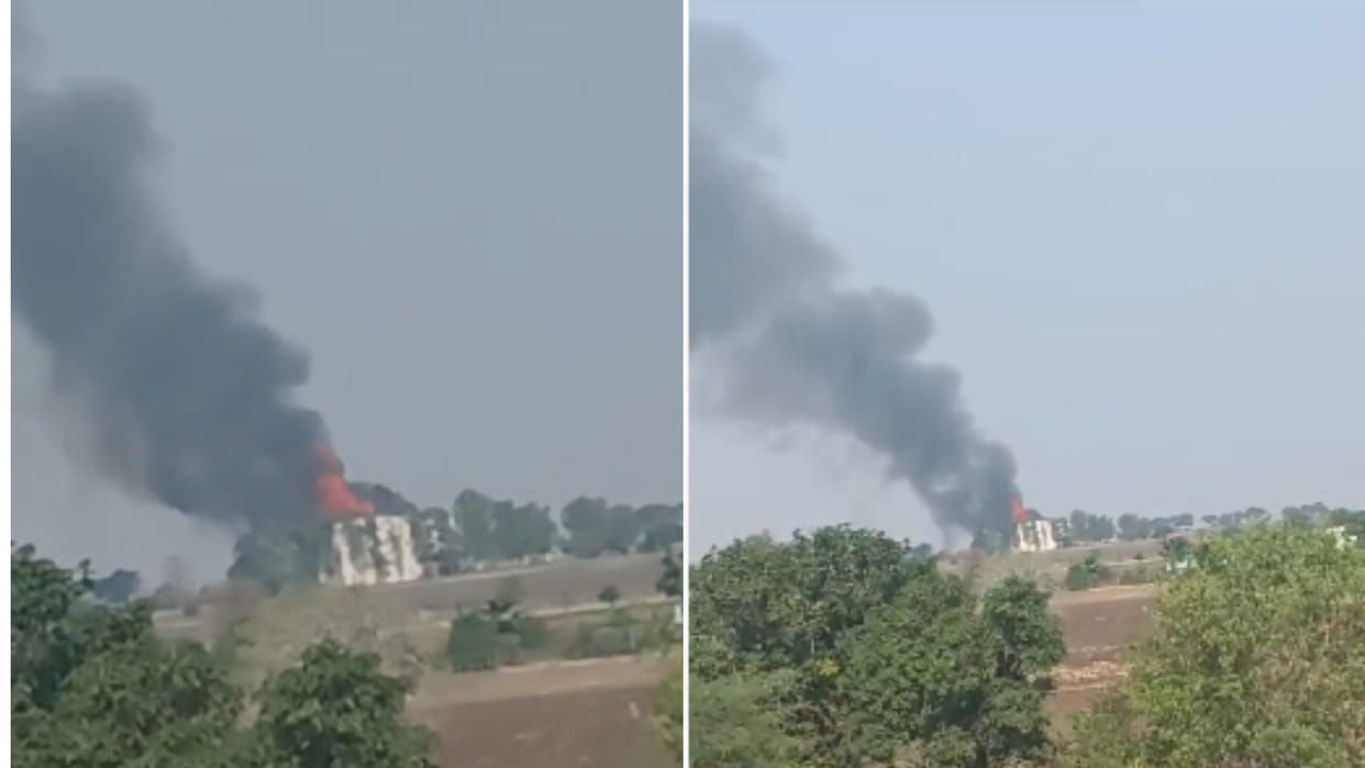 Dhar News: Fire in the cold storage of the District Cooperative Department, which was closed for years