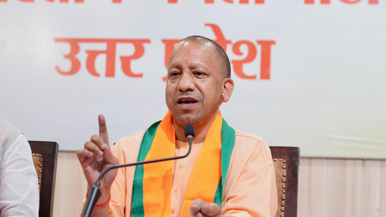 CM Yogi Adityanath says people are voting to BJP to make Modi government again.