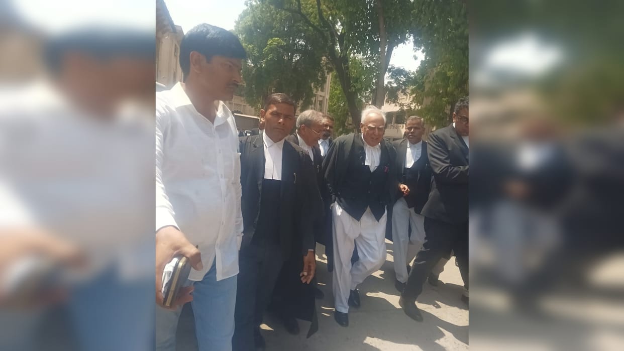 Senior Supreme Court advocate Kapil Sibal reaches High Court, will argue in Azam Khan case