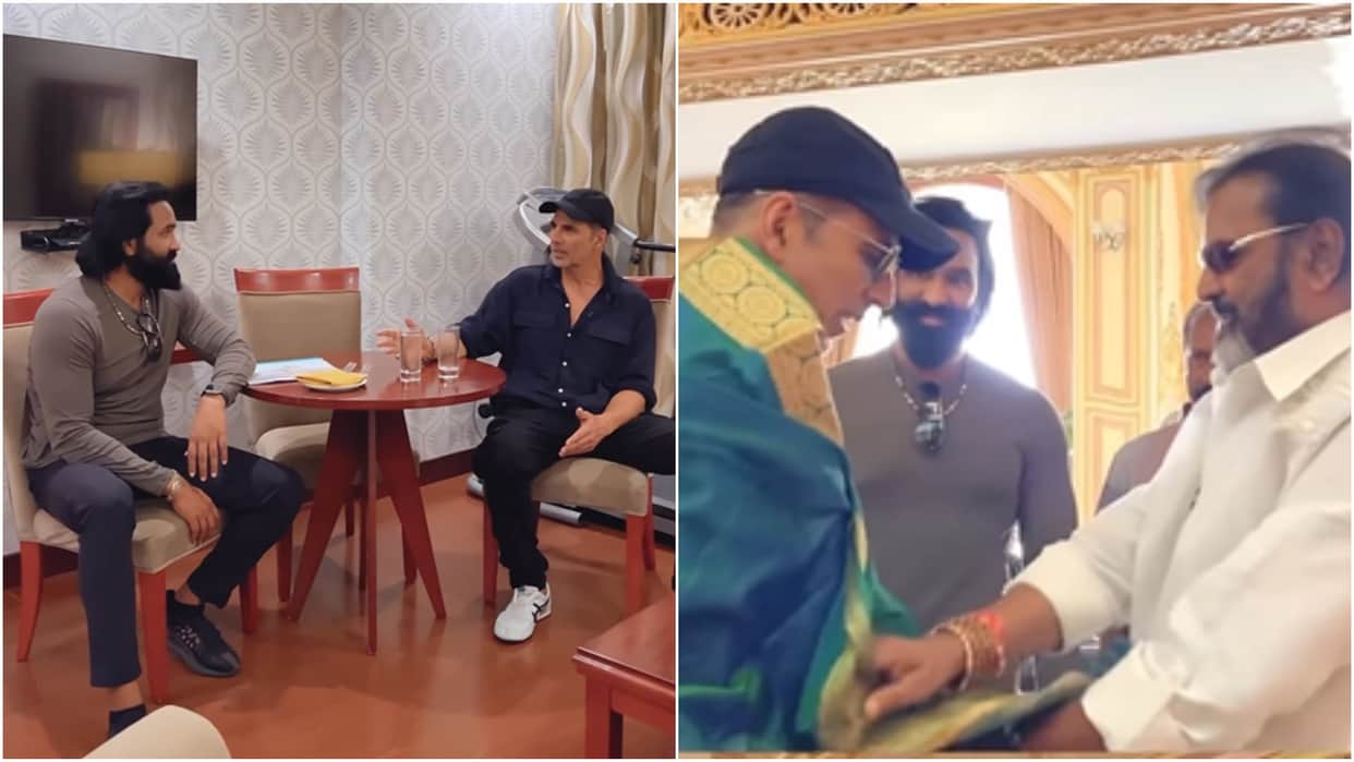 Akshay Kumar starts shooting for Telugu cinema film Kannappa Vishnu Manchu welcome the Superstar shares post