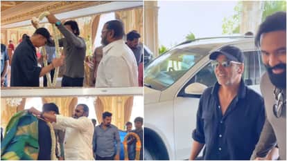 Akshay Kumar starts shooting for Telugu cinema film Kannappa Vishnu Manchu welcome the Superstar shares post