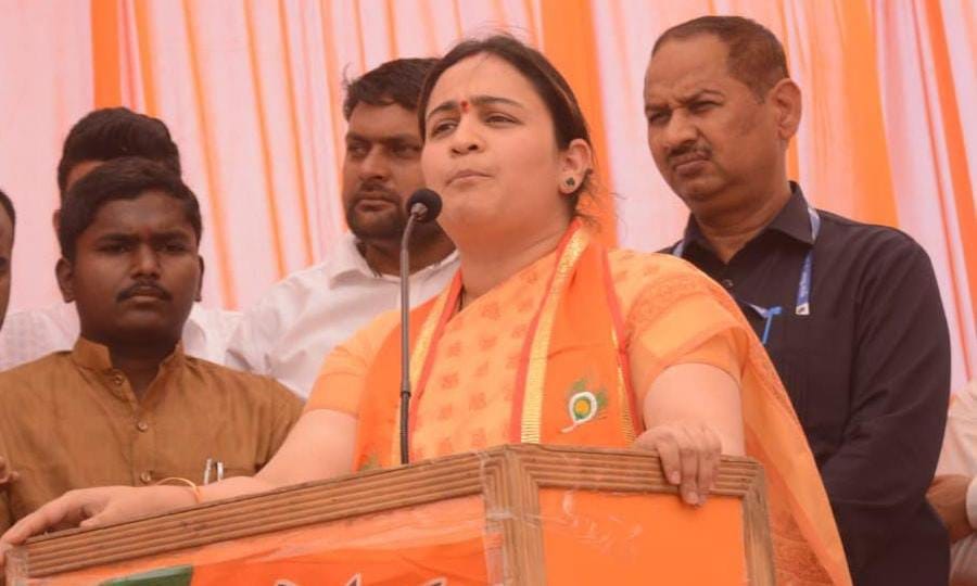 Aparna Yadav : SP leader Azam Khan in jail due to wrongdoings, Congress will be wiped out from UP