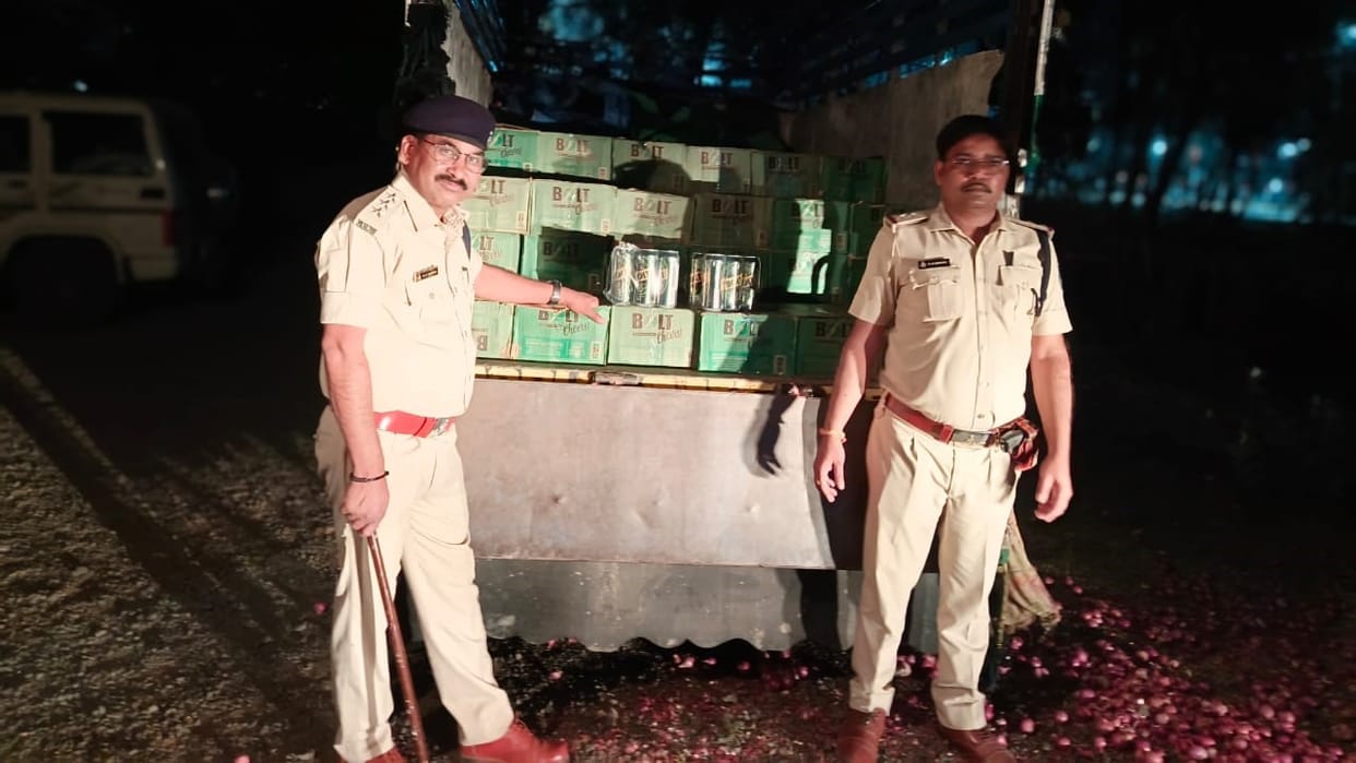 Illegal liquor caught indore news