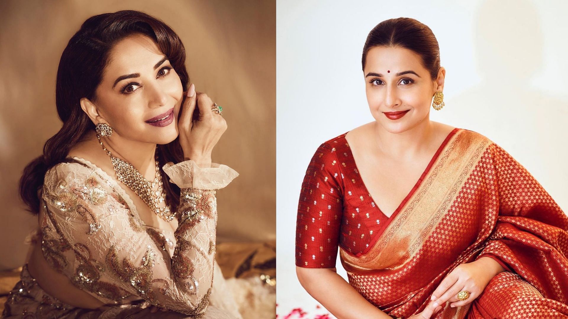 Madhuri Dixit And Vidya Balan Will Face Off On Song Aami Je Tomar In ...