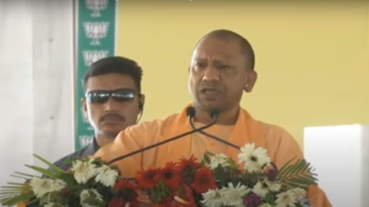 Chief Minister Yogi Adityanath addressed a public meeting in Bijnor