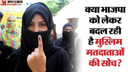 क्या भाजपा को लेकर बदल रही मुस्लिम वोटरों की सोच।