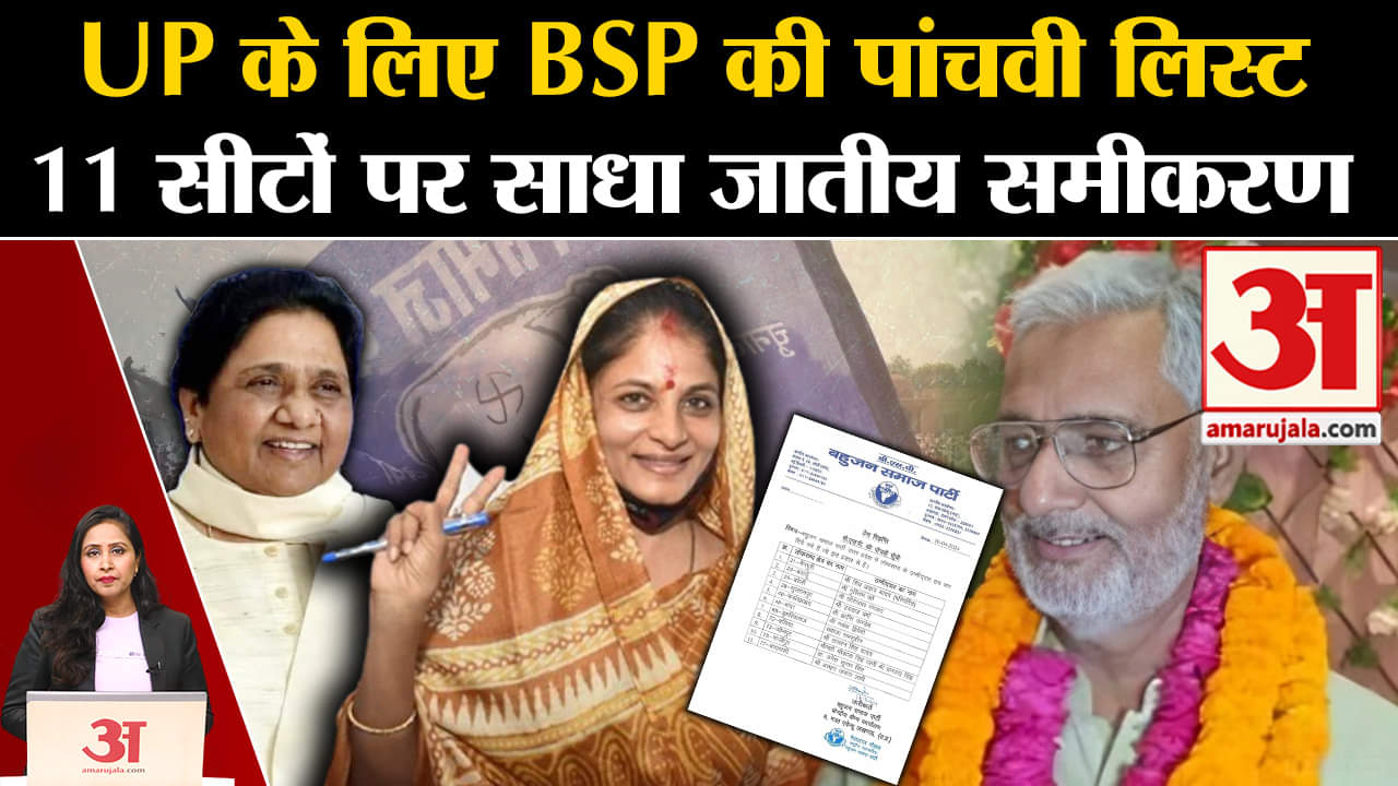 BSP Candidate List: पांचवी लिस्ट में 11 उम्मीदवारों के नाम, Mayawati ने साधा जातीय समीकरण।