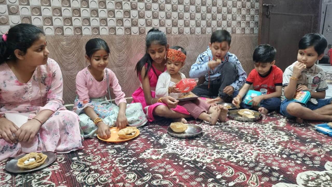 Kanya Pujan 2026 The Religious Significance of Feeding a Langur Alongside Nine Girls During Navratri
