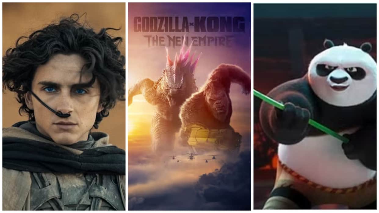 International Box Office Report Godzilla X Kong Detective Conan and Kung Fu Panda 4 Worldwide Collection