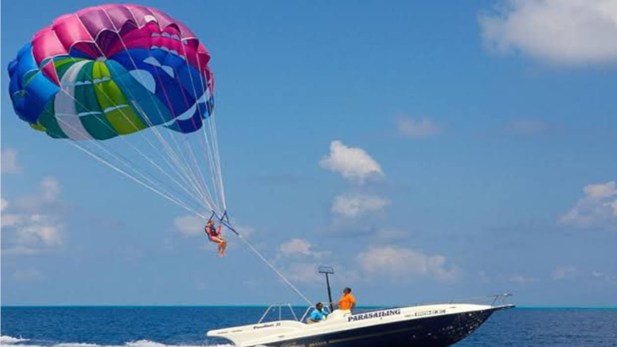 Parasailing: Now you can have fun in Ramgarhtal gorakhpur like Goa-Mumbai